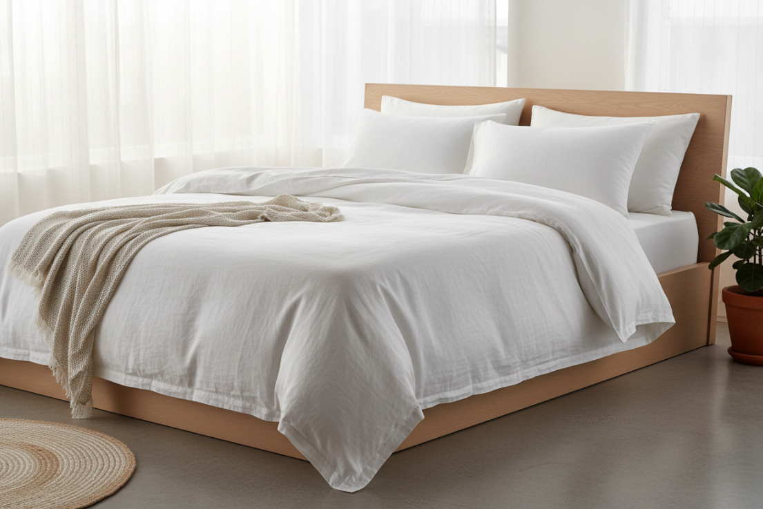 100% Organic Cotton Bed Sheets